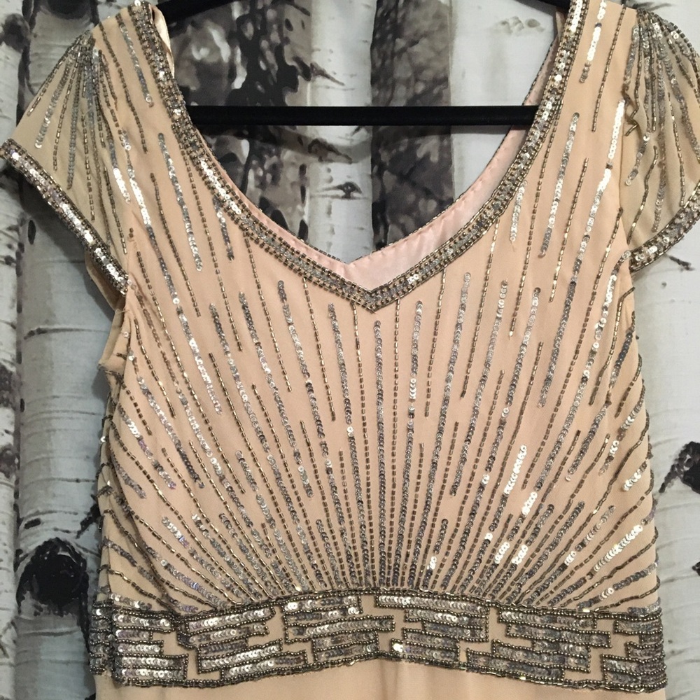 Chiffon dress evening dress